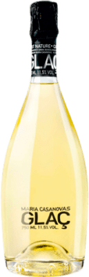 10,95 € Envio grátis | Espumante Branco Maria Casanovas Glac Brut Nature — Bruto Natural D.O. Cava Catalunha Espanha Pinot Noir, Macabeo, Xarel·lo, Parellada Meia Garrafa 37 cl