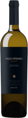 24,95 € Envío gratis | Vino blanco Pazos de Lusco Pazo Piñeiro D.O. Rías Baixas Galicia España Albariño Botella 75 cl