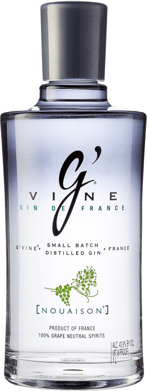 36,95 € Бесплатная доставка | Джин G'Vine Nouaison Франция бутылка 1 L