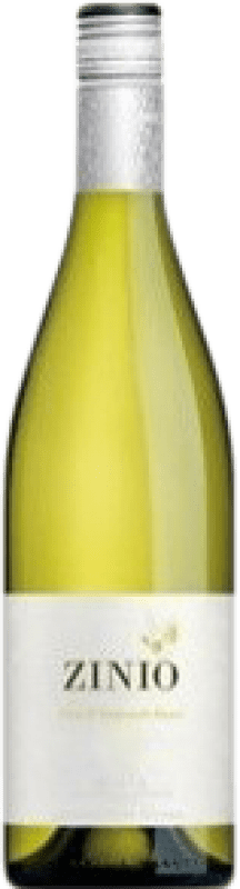 6,95 € Envío gratis | Vino Blanco Patrocinio Zinio Viura & Trempranillo D.O.Ca. Rioja La Rioja España Tempranillo, Viura Botella 75 cl
