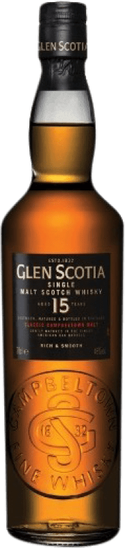 98,95 € Kostenloser Versand | Whiskey Single Malt Glen Scotia Schottland Großbritannien 15 Jahre Flasche 70 cl