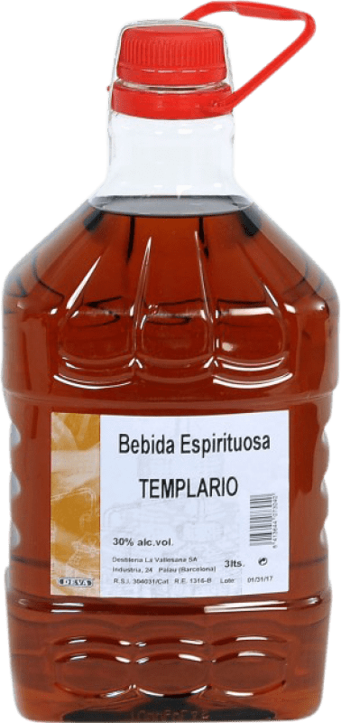 32,95 € Spedizione Gratuita | Brandy Cisa Templario Catalogna Spagna Caraffa 3 L