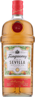31,95 € Бесплатная доставка | Джин Tanqueray Flor de Sevilla Объединенное Королевство бутылка 1 L