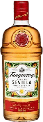 33,95 € Kostenloser Versand | Gin Tanqueray Flor de Sevilla Großbritannien Flasche 1 L