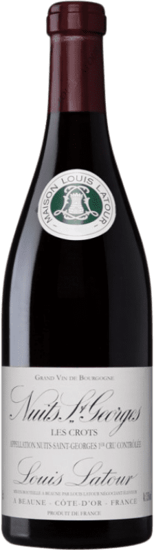 98,95 € Free Shipping | Red wine Louis Latour 1er Cru Les Crots A.O.C. Nuits-Saint-Georges Burgundy France Pinot Black Bottle 75 cl