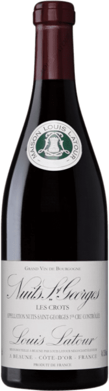 139,95 € Envio grátis | Vinho tinto Louis Latour Premier Cru Les Crots A.O.C. Nuits-Saint-Georges Borgonha França Pinot Preto Garrafa 75 cl