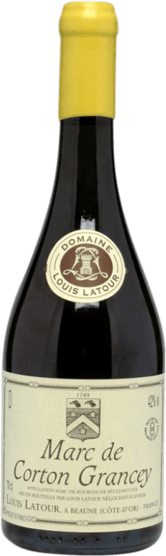 52,95 € Envío gratis | Licores Louis Latour Marc de Corton Grancey A.O.C. Côte de Beaune Borgoña Francia Botella 70 cl