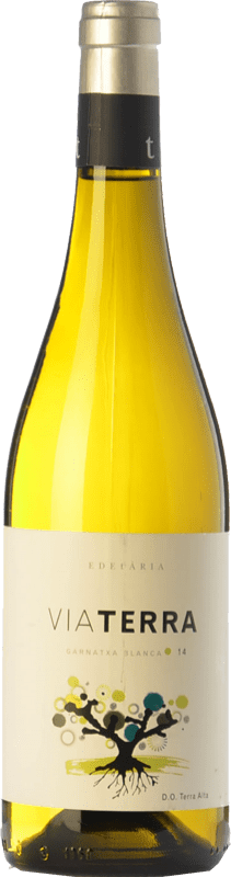 14,95 € Free Shipping | White wine Edetària Via Terra Selection Blanco D.O. Terra Alta Spain Grenache White Bottle 75 cl
