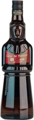16,95 € Spedizione Gratuita | Liquori Rives El Monje Spagna 70 cl Hierbas — Erbe
