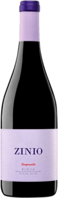 6,95 € Spedizione Gratuita | Vino rosso Patrocinio Zinio D.O.Ca. Rioja La Rioja Spagna Tempranillo Bottiglia 75 cl