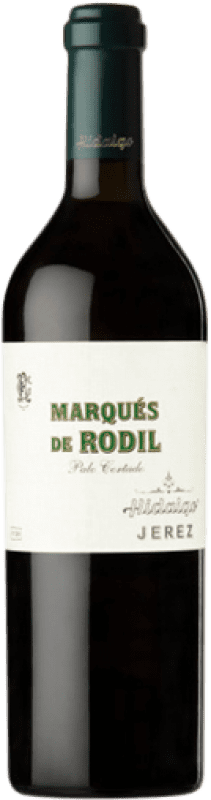 56,95 € Kostenloser Versand | Likörwein Emilio Hidalgo Marqués de Rodil Palo Cortado D.O. Jerez-Xérès-Sherry Andalusien Spanien Palomino Fino Flasche 75 cl