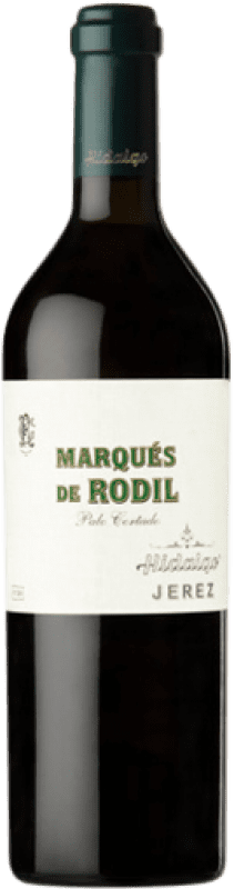 56,95 € Envio grátis | Vinho fortificado Emilio Hidalgo Marqués de Rodil Palo Cortado D.O. Jerez-Xérès-Sherry Andaluzia Espanha Palomino Fino Garrafa 75 cl