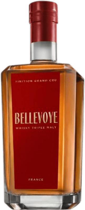 89,95 € 免费送货 | 威士忌单一麦芽威士忌 Bellevoye Grand Cru Rouge 法国 瓶子 70 cl