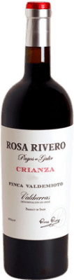 10,95 € Spedizione Gratuita | Vino rosso Virxe de Galir Pagos de Galir Selección Rosa Rivero Crianza D.O. Valdeorras Galizia Spagna Bottiglia 75 cl