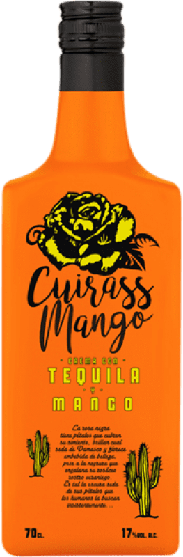 17,95 € Envio grátis | Tequila Cuirass Rose Crema — Creme México 70 cl Mango — Manga, Tequila