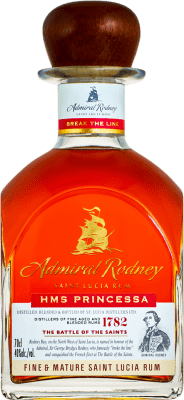 71,95 € 送料無料 | ラム Admiral Rodney Princesa Fine & Matured セントルシア 70 cl