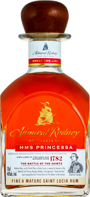 63,95 € Бесплатная доставка | Ром Admiral Rodney Princesa Fine & Mature Санкт-Люсия бутылка 70 cl