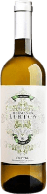 15,95 € Envio grátis | Vinho branco Albar Lurton Hermanos Lurton D.O. Rueda Castela e Leão Espanha Verdejo Garrafa Magnum 1,5 L