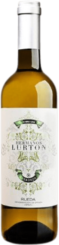 15,95 € Spedizione Gratuita | Vino bianco Albar Lurton Hermanos Lurton D.O. Rueda Castilla y León Spagna Verdejo Bottiglia Magnum 1,5 L
