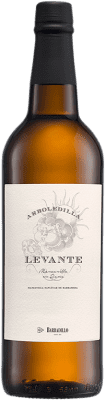 17,95 € 免费送货 | 强化酒 Barbadillo Arboledilla Levante D.O. Manzanilla-Sanlúcar de Barrameda 安达卢西亚 西班牙 Palomino Fino 瓶子 75 cl