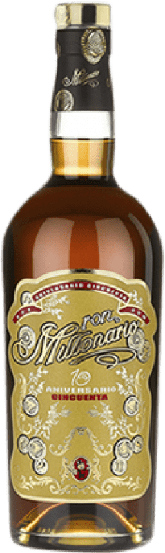 53,95 € Spedizione Gratuita | Rum Rossi & Rossi Millonario 10 Aniversario Perù Bottiglia 70 cl