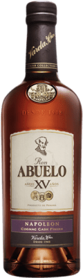 86,95 € Kostenloser Versand | Rum Abuelo XV Napoleón Cognac Cask Finish Panama 15 Jahre Flasche 70 cl