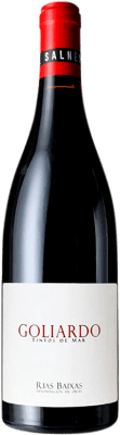 17,95 € Envío gratis | Vino tinto Forjas del Salnés Goliardo Tinto D.O. Rías Baixas Galicia España Sousón, Caíño Tinto, Espadeiro, Loureiro Botella 75 cl