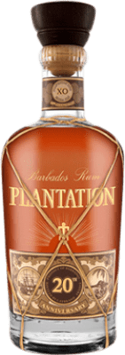 79,95 € 免费送货 | 朗姆酒 Plantation Rum 20th Anniversary XO 巴巴多斯 瓶子 70 cl
