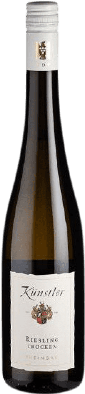 14,95 € Envío gratis | Vino blanco Künstler Rheingau Trocken Alemania Riesling Botella 75 cl