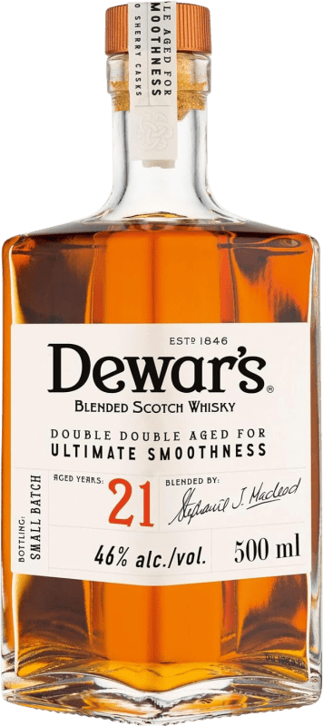 89,95 € Envío gratis | Whisky Blended Dewar's Reserva Escocia Reino Unido 21 Años Botella Medium 50 cl