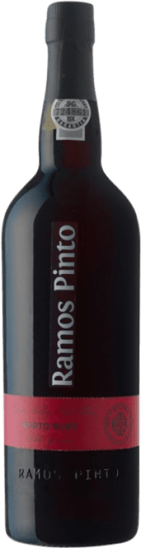 18,95 € 免费送货 | 甜酒 Ramos Pinto Ruby Port 葡萄牙 Touriga Franca, Tinta Barroca 瓶子 75 cl