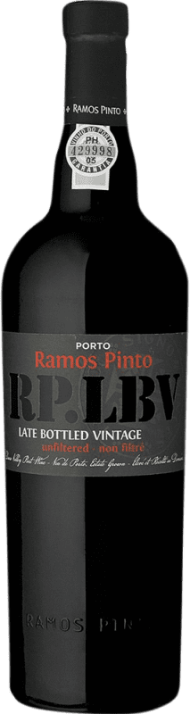 29,95 € Envio grátis | Vinho Doce Ramos Pinto LBV Late Bottled Vintage, Unfiltered — Não Filtrado I.G. Porto Portugal Sousón — Sousão, Touriga Nacional, Tinta Roriz, Tinta Barroca 75 cl