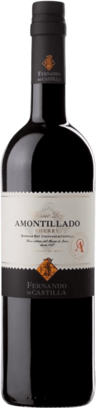 18,95 € 免费送货 | 强化酒 Fernando de Castilla Classic Amontillado 西班牙 Palomino Fino 瓶子 75 cl