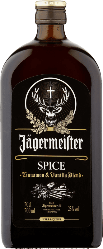 16,95 € Envío gratis | Licores Mast Jägermeister Spice Alemania Botella 70 cl