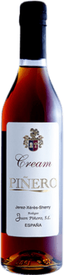 23,95 € Free Shipping | Fortified wine Juan Piñero Cream D.O. Jerez-Xérès-Sherry Andalusia Spain Palomino Fino, Pedro Ximénez Medium Bottle 50 cl