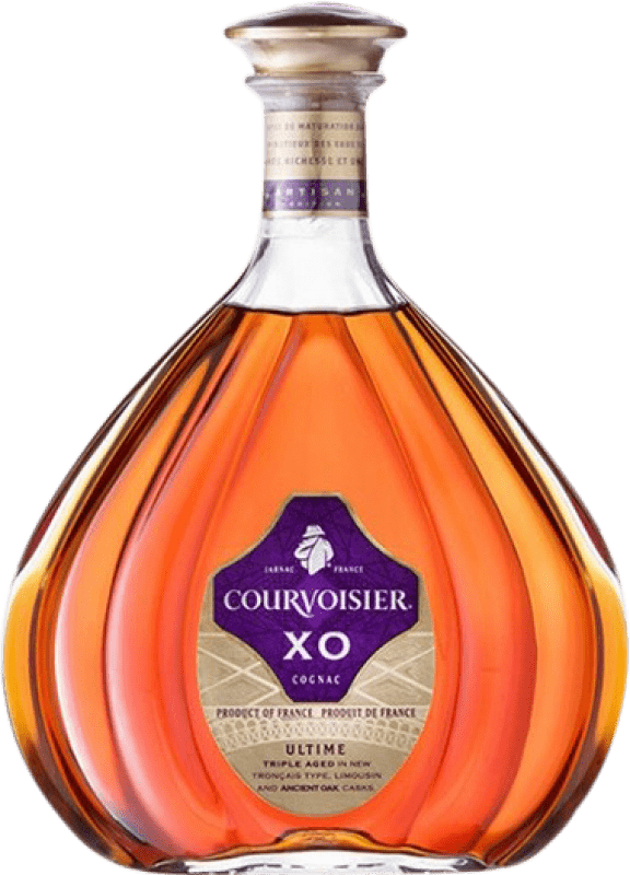 156,95 € Free Shipping | Cognac Courvoisier Xtra Old X.O. Artisan Edition France Missile Bottle 1 L