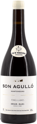 51,95 € Free Shipping | Red wine Ca'n Verdura Son Agulló Aged I.G.P. Vi de la Terra de Mallorca Majorca Spain Mantonegro Bottle 75 cl