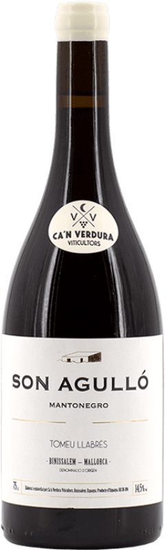 49,95 € Бесплатная доставка | Красное вино Ca'n Verdura Son Agulló старения I.G.P. Vi de la Terra de Mallorca Майорка Испания Mantonegro бутылка 75 cl