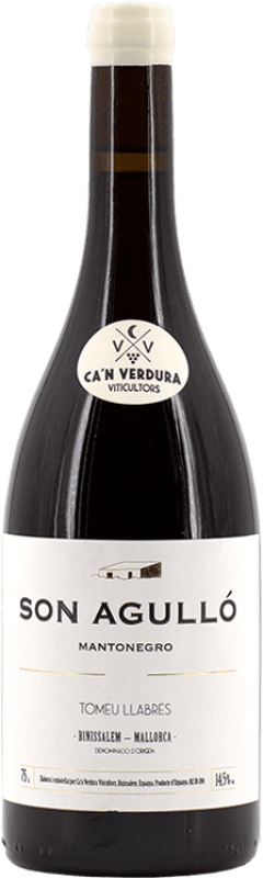 49,95 € Spedizione Gratuita | Vino rosso Ca'n Verdura Son Agulló Crianza I.G.P. Vi de la Terra de Mallorca Maiorca Spagna Mantonegro Bottiglia 75 cl