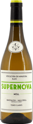 22,95 € Бесплатная доставка | Белое вино Ca'n Verdura Supernova Moll старения I.G.P. Vi de la Terra de Mallorca Майорка Испания бутылка 75 cl