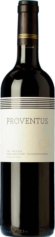 21,95 € Envío gratis | Vino tinto Lagar Tr3smano Proventus Crianza D.O. Ribera del Duero Castilla y León España Tempranillo Botella 75 cl