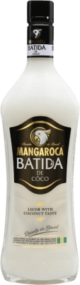 17,95 € Envío gratis | Schnapp Mangaroca Batida de Coco Brasil Botella 1 L