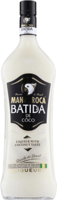 17,95 € Envío gratis | Schnapp Mangaroca Batida de Coco Brasil Botella 1 L