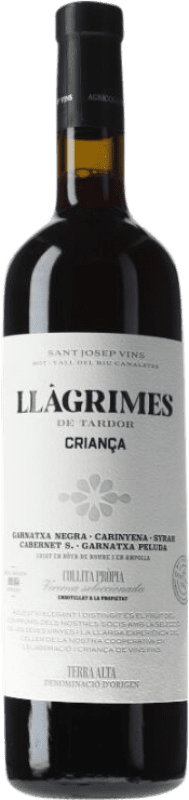 9,95 € Free Shipping | Red wine Sant Josep Llàgrimes de Tardor Reserva D.O. Terra Alta Spain Grenache, Cabernet Sauvignon, Mazuelo Bottle 75 cl
