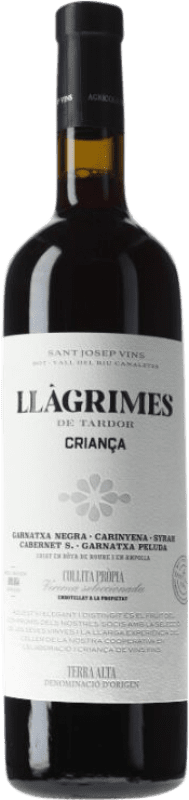 16,95 € 免费送货 | 红酒 Sant Josep Llàgrimes de Tardor 岁 D.O. Terra Alta 西班牙 Grenache, Cabernet Sauvignon, Mazuelo 瓶子 75 cl