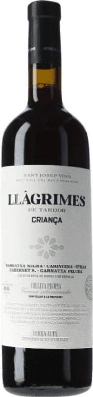 16,95 € Envoi gratuit | Vin Rouge Sant Josep Llàgrimes de Tardor Crianza D.O. Terra Alta Espagne Garnacha — Grenache, Cabernet Sauvignon, Mazuelo Bouteille 75 cl