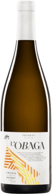 14,95 € Envio grátis | Vinho branco Vinícola del Priorat L'Obaga Blanc de Negres D.O.Ca. Priorat Catalunha Espanha Grenache Garrafa 75 cl