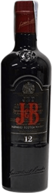 28,95 € Envio grátis | Whisky Blended J&B Jet Escócia Reino Unido 12 Anos Garrafa 70 cl