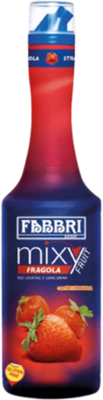 21,95 € Envío gratis | Schnapp Fabbri Puré Fresa Italia Botella 1 L Sin Alcohol