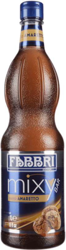 14,95 € 免费送货 | Schnapp Fabbri Mixybar Jarabe de Amaretto 意大利 瓶子 1 L 不含酒精